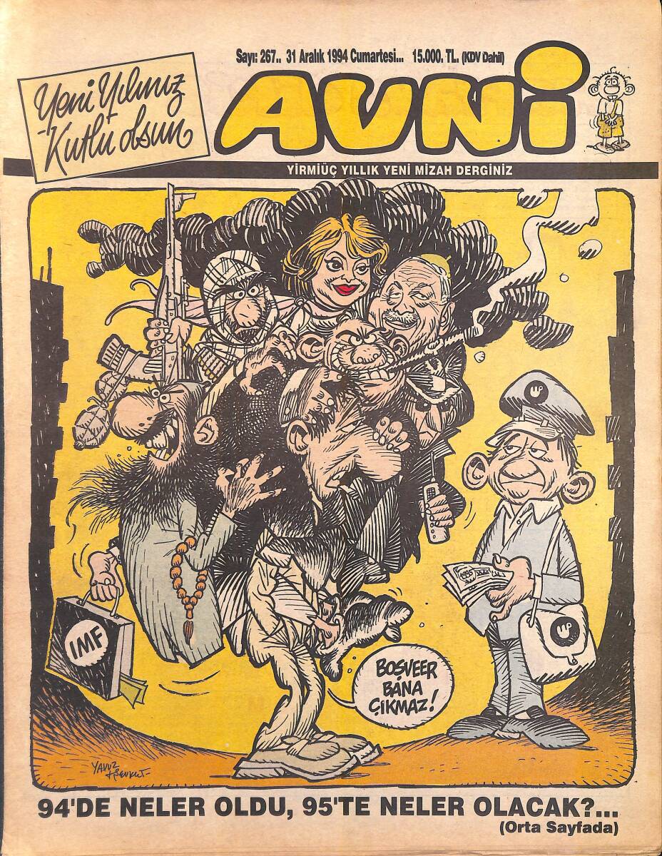 Avni Mizah Dergisi 31 Aralık 1994 Sayı 267 NDR95210 - 1