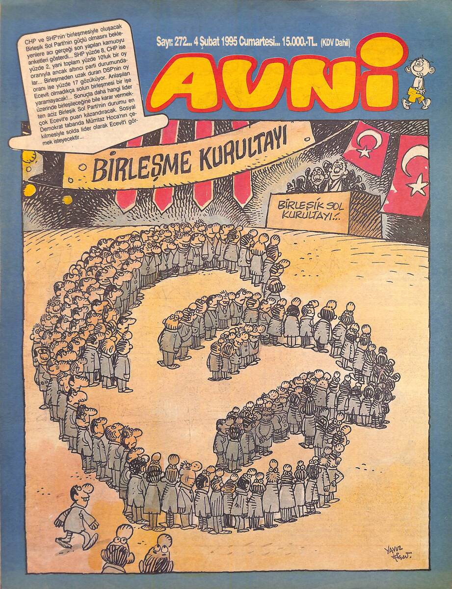 Avni Mizah Dergisi 4 Şubat 1995 Sayı 272 NDR95206 - 1