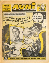 Avni Mizah Dergisi 5 Ekim 1991 Sayı 98 NDR94968 - Gökçekoleksiyon