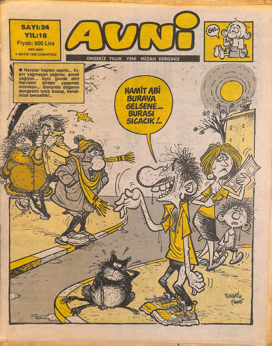 Avni Mizah Dergisi 5 Mayıs 1990 Sayı 24 NDR94904 - 1