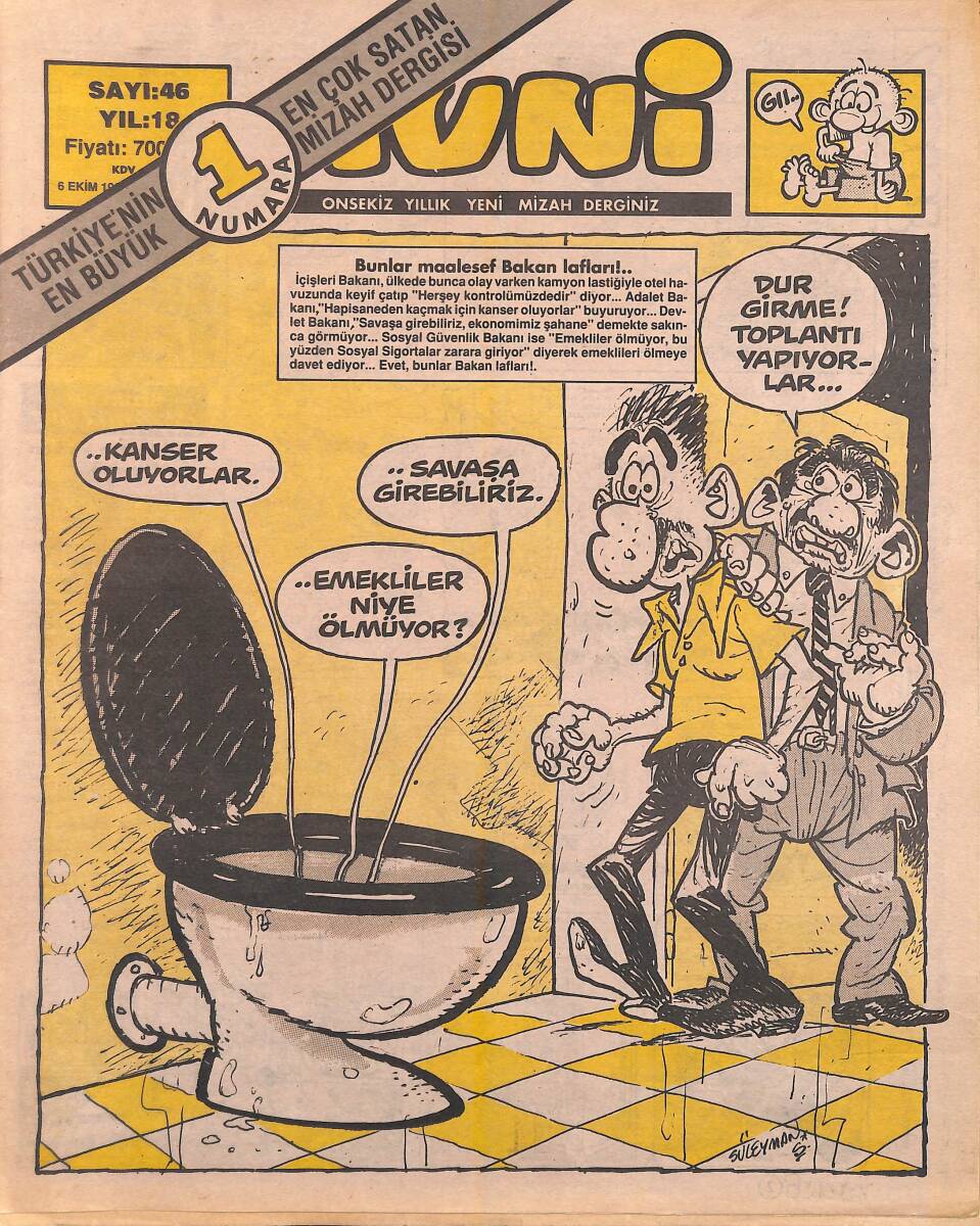 Avni Mizah Dergisi 6 Ekim 1990 Sayı 46 NDR95004 - 1