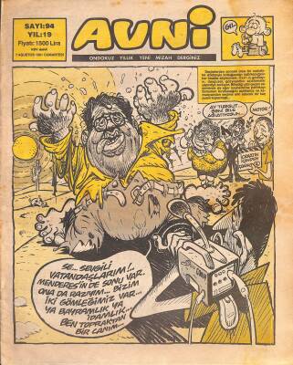 Avni Mizah Dergisi 7 Ağustos 1991 Sayı 94 NDR81227 - 1