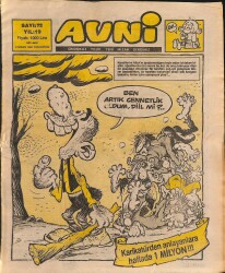 Avni Mizah Dergisi Sayı 72 6 Nisan 1991 NDR85043 - Gökçekoleksiyon