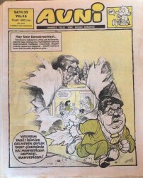 Avni Mizah Dergisi Sayı33 4 Temmuz 1990 NDR20865 - Gökçekoleksiyon