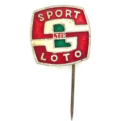 Avrupa Metal Spor Loto Yaka Rozeti RZT1614 - Gökçekoleksiyon