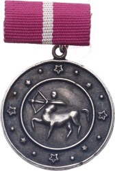 Avrupa Üretimi 1950s YAY BURCU Temalı 800 Ayar Gümüş Damgalı Vintage Nişan MVM2095 - 3