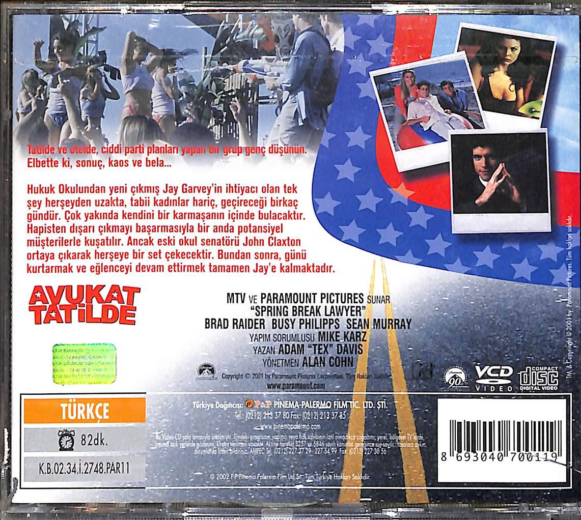 Avukat Tatilde VCD Film (İkinci El - 10/7.5) VCD26555 - 2