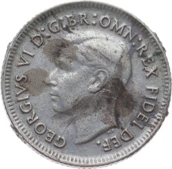Avustralya 6 Pence 1950 *George VI* ÇT YMP11098 - Gökçekoleksiyon