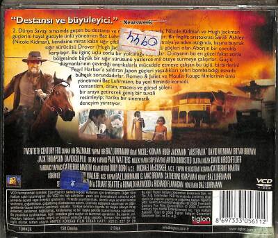 Avustralya (Nicole Kidman - Hugh Jackman) VCD Film VCD18158 - 2