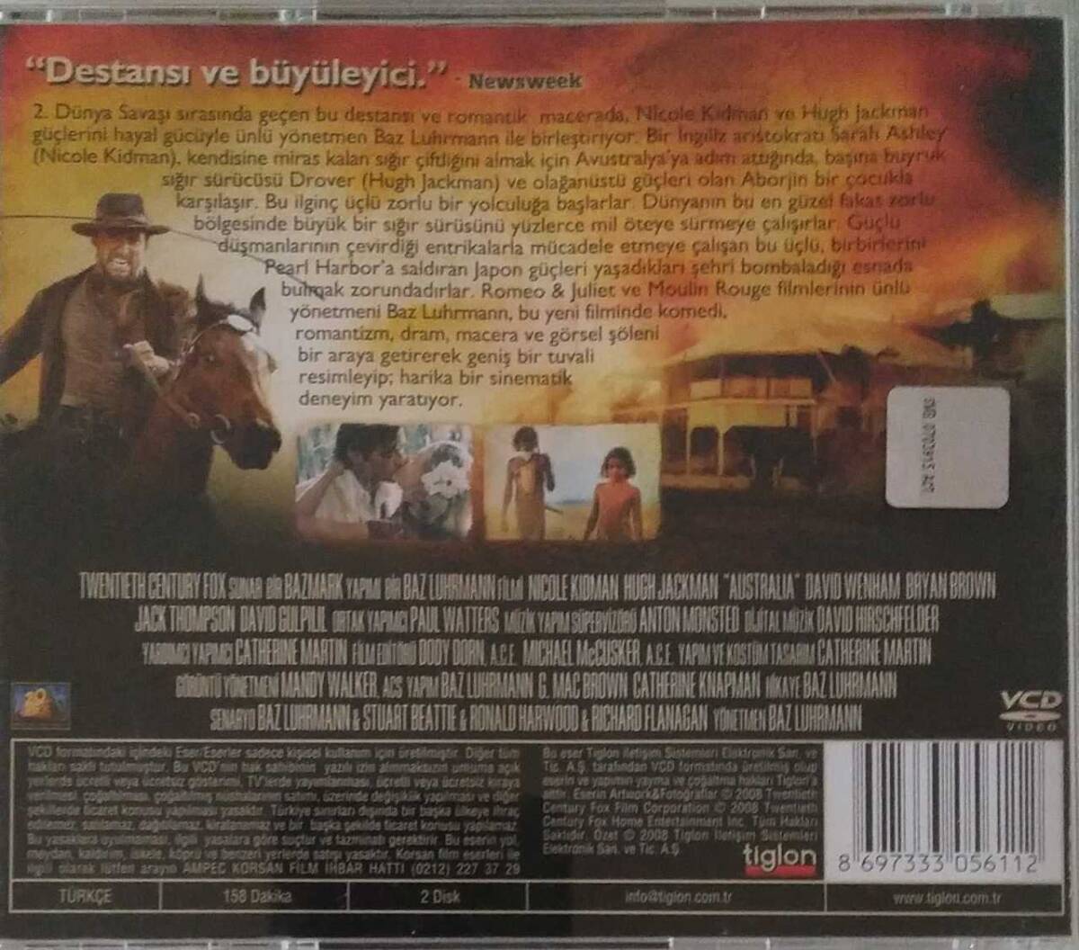 Avustralya VCD Film VCD6426 - 2