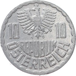 Avusturya 10 Groşa 1989 ÇÇT YMP11025 - 2