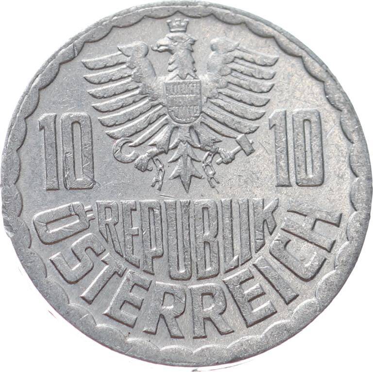 Avusturya 10 Groşa 1989 ÇÇT YMP11025 - 2