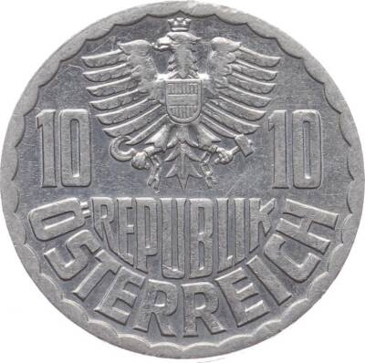 Avusturya 10 Groşen 1979 ÇÇT YMP2157 - 2