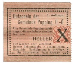 Avusturya 10 Heller 1920 ÇA *Pupping* YKP5750 - Gökçekoleksiyon