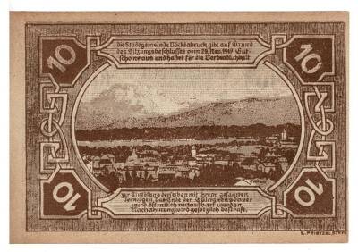 Avusturya 10 Heller 1920 ÇİL *Börlabruck* YKP5729 - 2