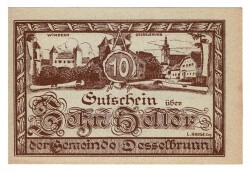 Avusturya 10 Heller 1920 ÇİL *Desselbrunn* YKP5762 - Gökçekoleksiyon