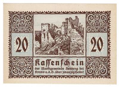 Avusturya 20 Heller 1920 ÇİL *Rehberg* YKP5759 - 1