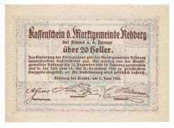 Avusturya 20 Heller 1920 ÇİL *Rehberg* YKP5759 - 2