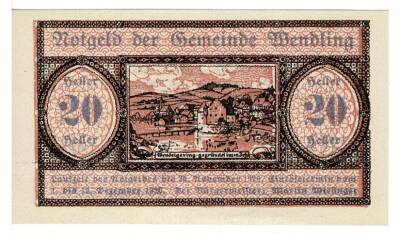 Avusturya 20 Heller 1920 ÇİL *Wendling* YKP5756 - 1