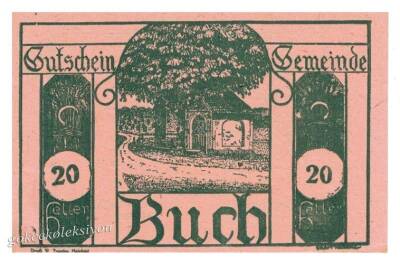 Avusturya 20 Heller Buch YKP1135 - 1