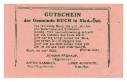 Avusturya 20 Heller Buch YKP1135 - 2