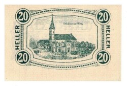Avusturya 20 Heller Notgeld -Gunskirchen YKP1114 - 2