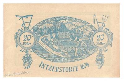 Avusturya 20 Heller Notgeld YKP1160 - 1