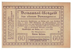 Avusturya 50 Heller 1920 ÇİL *Waldkirchen* YKP5815 - 2