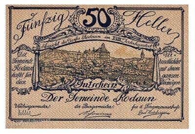 Avusturya 50 Heller 1920 Çil YKP2517 - 1