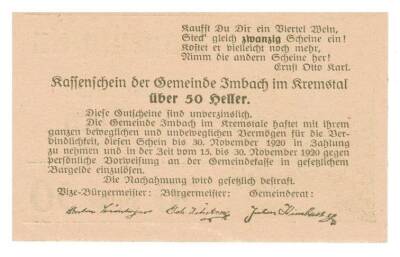 Avusturya 50 Heller Enns YKP1142 - 2