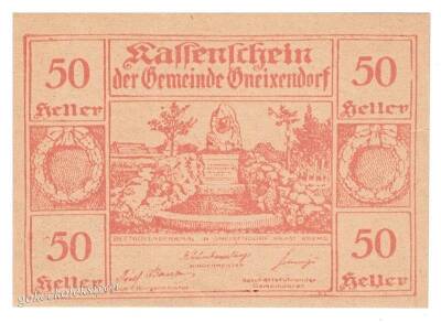Avusturya 50 Heller Gneixendorf YKP1161 - 1