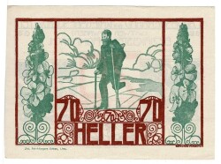 Avusturya 70 Heller 1920 ÇİL *Rohrbach* YKP5824 - 2