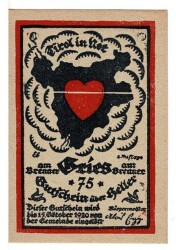Avusturya 75 Heller 1920 ÇİL *in Tirol* YKP5817 - 1