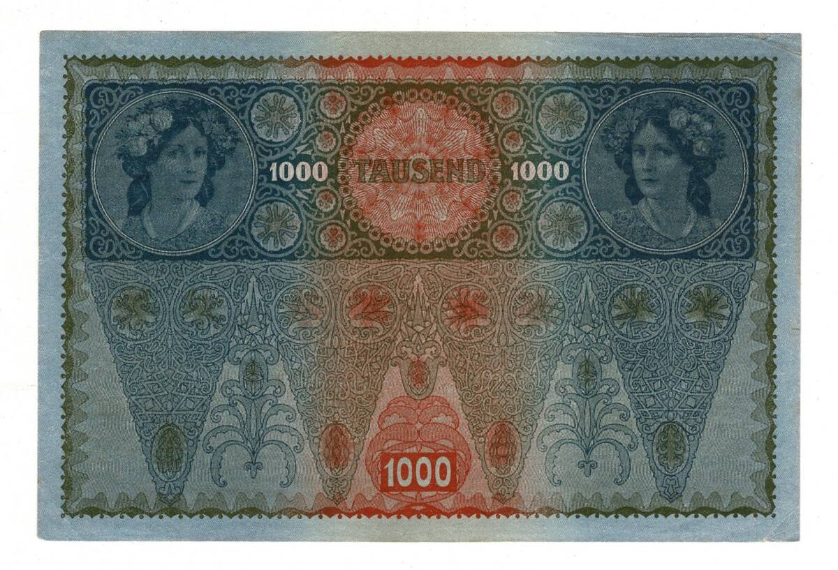 Avusturya-Macaristan 1000 Kronen 2 Ocak 1902 ÇA YKP8380 - 2