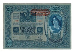 Avusturya-Macaristan 1000 Kronen 2 Ocak 1902 ÇA YKP8380 - 3