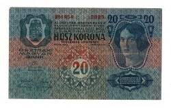 Avusturya - Macaristan 20 Korona 1913 ÇT+ YKP8236 - 1