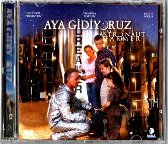 Aya Gidiyoruz – The Astronaut Farmer (2006) Orjinal VCD Film ' Bruce Willis - Billy Bob Thornton ' VCD28164 - 1