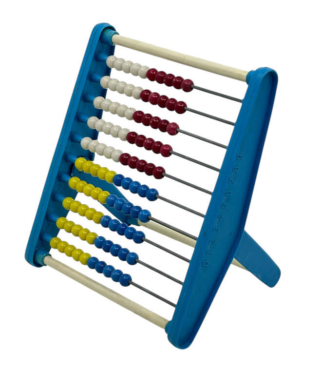 Ayaklı Plâstik Abaküs 1990s AOB4710 - 3