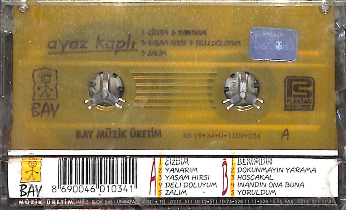 Ayaz Kaplı - Çizdim Kaset (Sıfır) KST28605 - 2