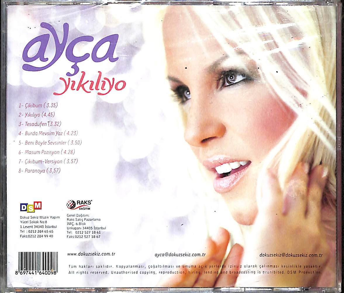 Ayça - Yıkılıyo CD (Sıfır) CD4311 - 2