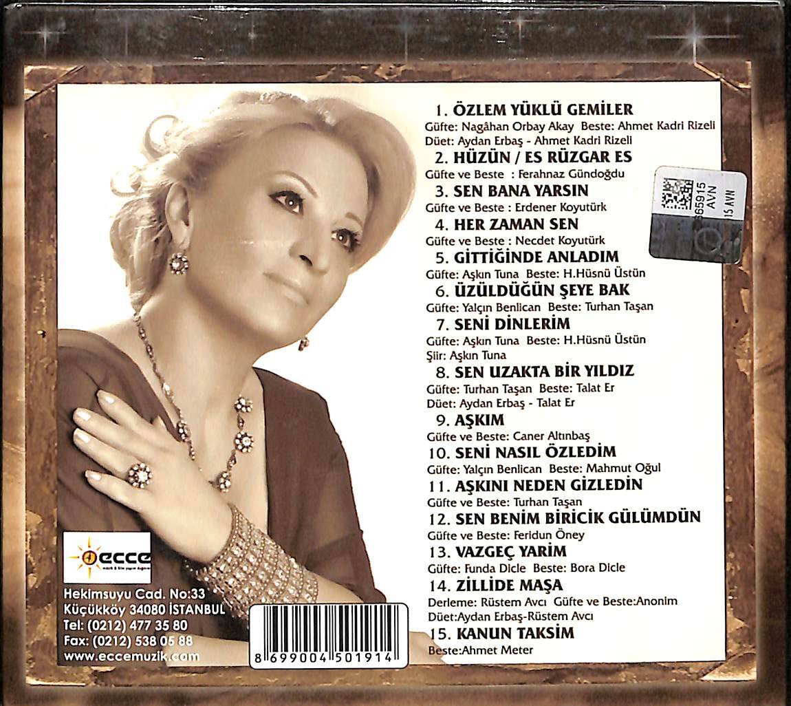 Aydan Erbaş - Özlem Yüklü Gemiler / Hüzün CD (İkinci El) CD4648 - 2