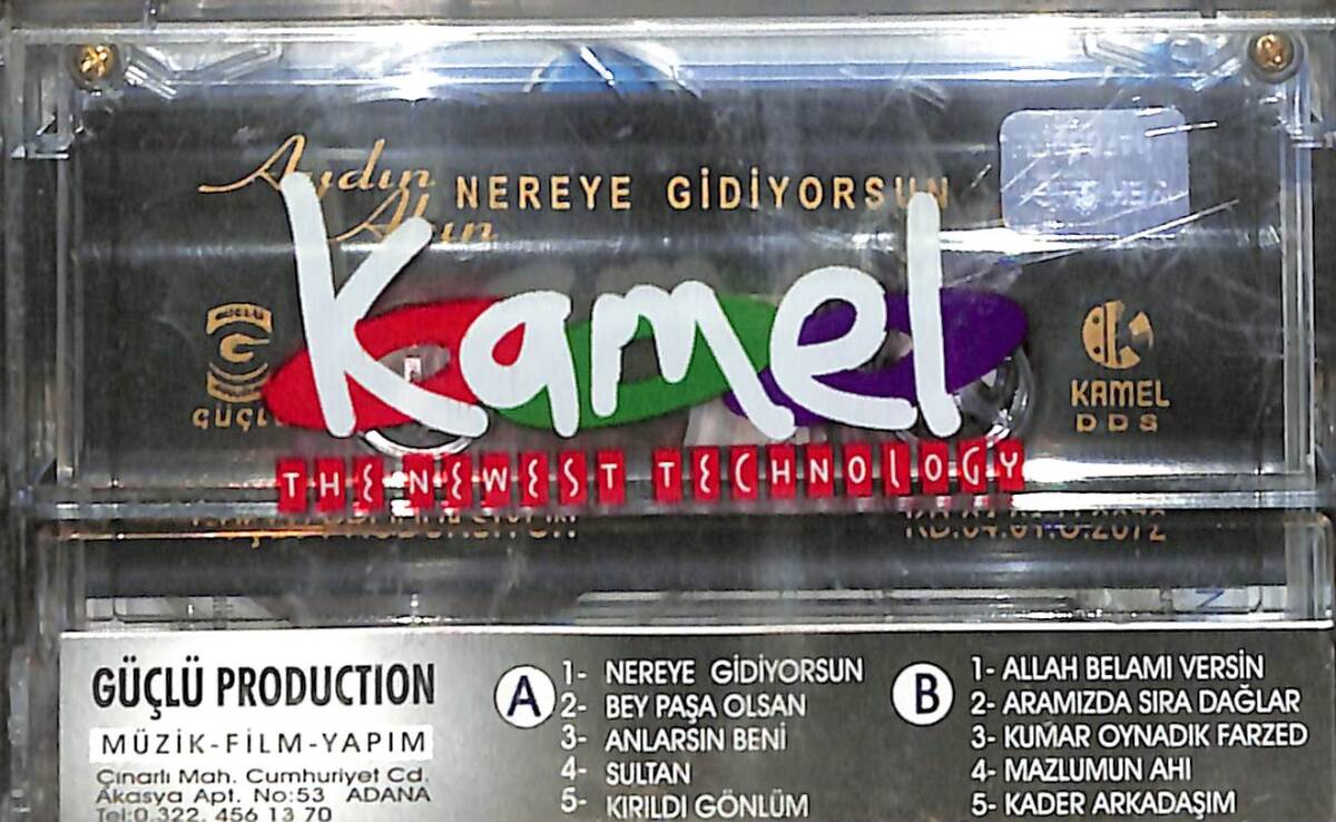 Aydın Akın - Nereye Gidiyorsun Kaset (Sıfır Kaset) NDR28986 - 2