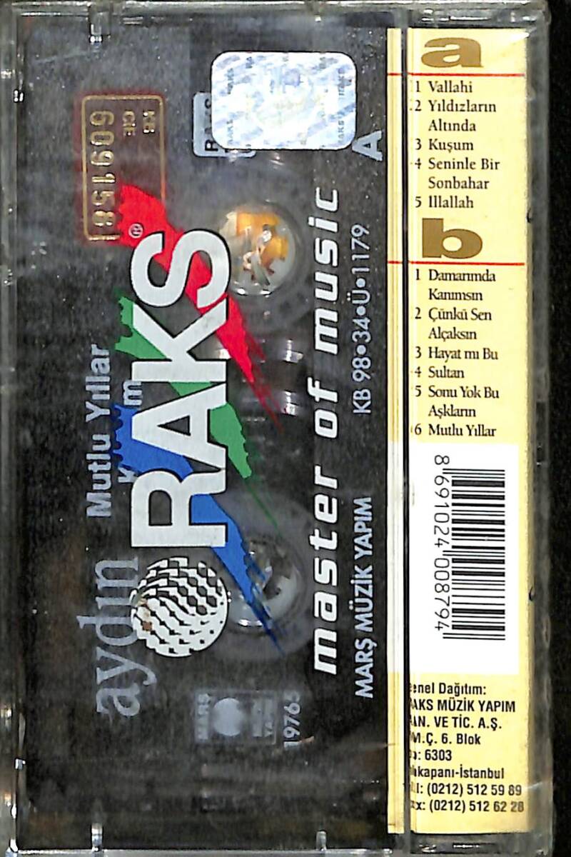 Aydın - Mutlu Yıllar Kuşum Kaset (Sıfır) KST28097 - 2