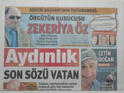 Aydınlık Gazetesi 1 Mart 2011 - Erbakanın Son Sözü Vatan GZ53077 - 1