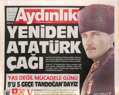 Aydınlık Gazetesi 10 Kasım 2014 - Mısır , Akdeniz Politikasını Değiştiriyor - Yeniden Atatürk Çağı GZ100215 - 1