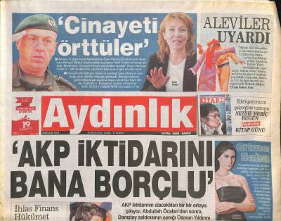 Aydınlık Gazetesi 10 Mayıs 2013 - Yurttaş TOKİden Memnun Değil - Irak PKKyı İstemiyor GZ100623 - 1