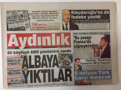 Aydınlık Gazetesi 10 Ocak 2012 - Kılıçdaroğluna da Fezleke Yazıldı GZ26359 - 1