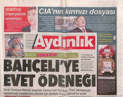 Aydınlık Gazetesi 10 Şubat 2017 - Kübadan Anadoluya Müzik Yolculuğu - CIAnın Kırmızı Dosyası GZ94766 - 1