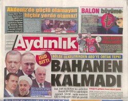 Aydınlık Gazetesi 12 Aralık 2017 - Beşiktaşa Devler Liginde Alman Panzer Çıktı -Münbiçte De Kirli İttifak Yapıldı GZ95106 - 2