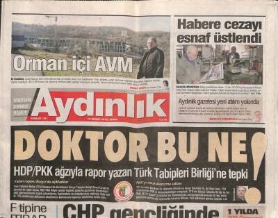 Aydınlık Gazetesi 12 Şubat 2016 - Salih Müslim ABD Olmadan Fıratın Batısına Geçemeyiz GZ96378 - 1